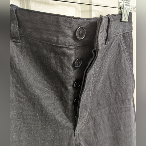 COS relaxed button up cotton chinos - Picture 3 of 7